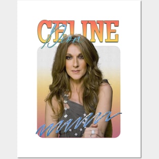 Vintage Aesthetic Celine Dion Posters and Art